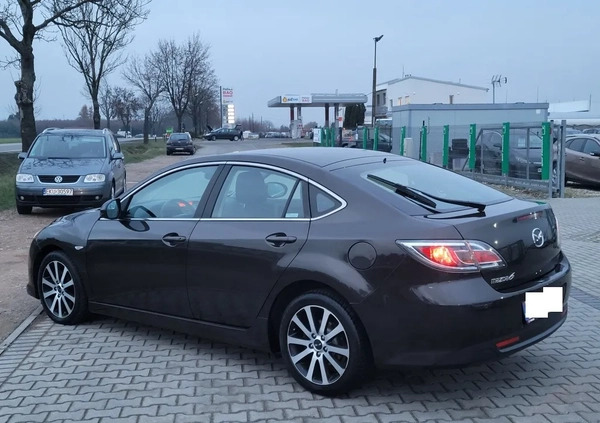 Mazda 6 cena 24990 przebieg: 190000, rok produkcji 2011 z Kutno małe 407